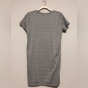 New women's business casual plaid dress